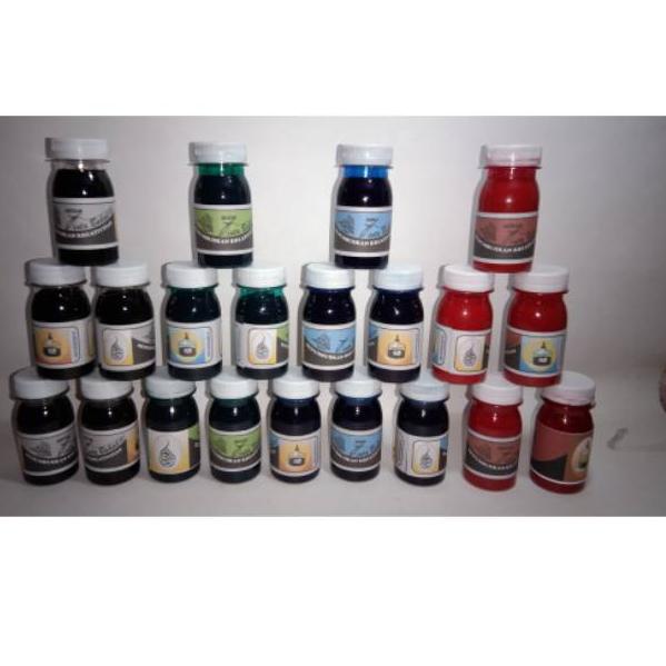 

gz✱Terlaris✢➞ Tinta kaligrafi cap bakat 50 ml free botol n dakron Q59