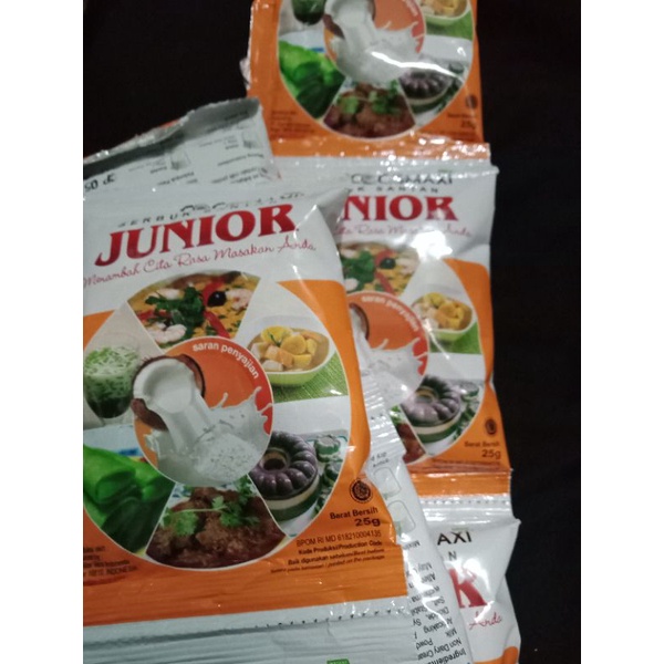 

Serbuk Santan siap pakai,merk Junior.1pcs