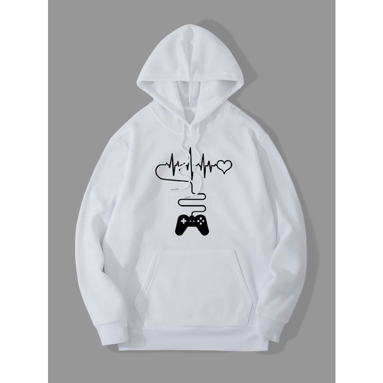 JOSTIK GAME Sweater Hoodie II JOSTIK GAME Jumper Hoodie II Sweter Oblong Topi Sz M - XL ( Pria &amp; Wanita / Anak &amp; Dewasa )