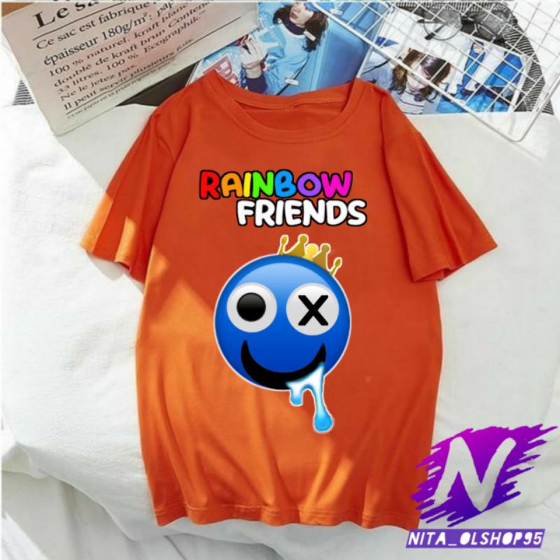 baju anak rainbow friends baju rainbow friends terbaru baju kaos atasan anak premium