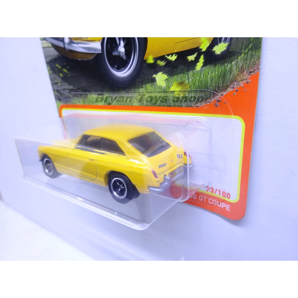 Matchbox 1971 MGB GT Coupe Kuning