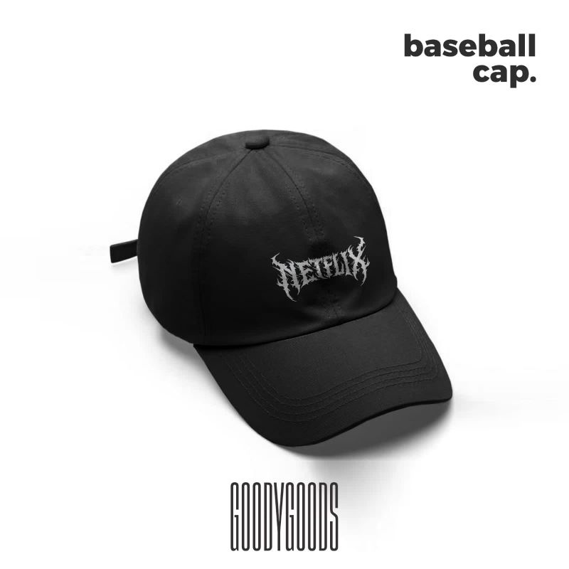TOPI BASEBALL CAPS PREMIUM LOGO NETFLIX