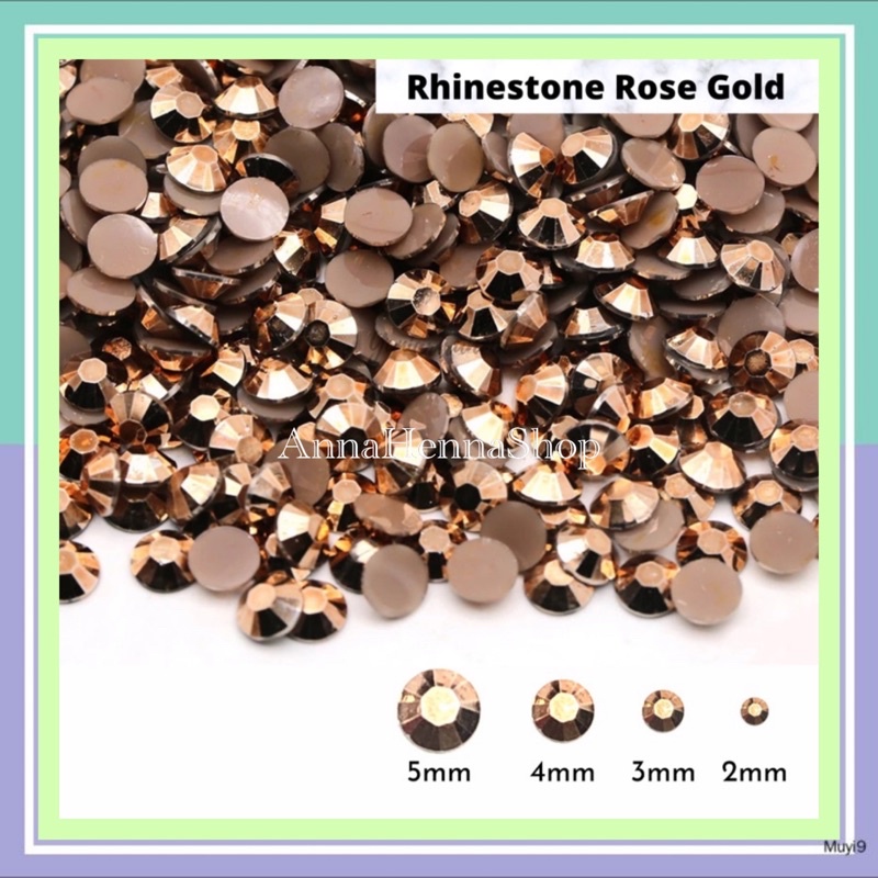 -+500 Gems Henna | rhinestone| manik manik permata