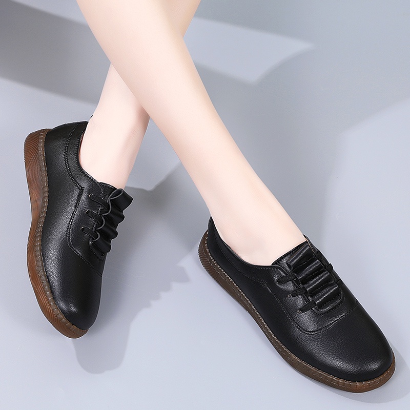 FOKU Sepatu Flat Wanita ️️Lembut Loafers Wanita Kerja Flatshoes Terbaru