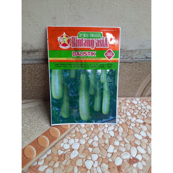 Bibit labu air Balistik 10 gram | Benuh labu air bintang asia