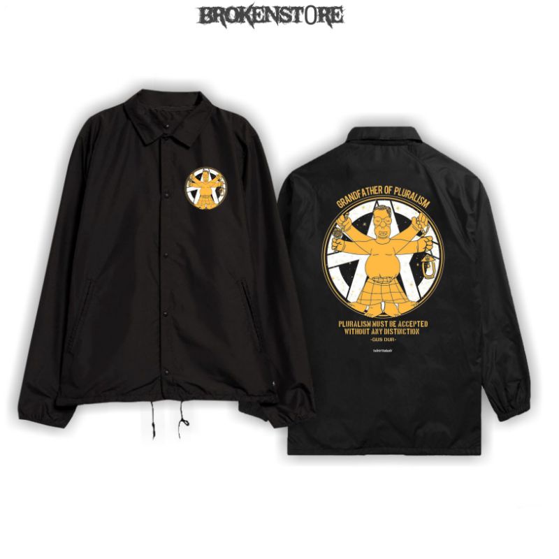 Jaket Coach | Windbreaker | Pluralisme Gus Dur