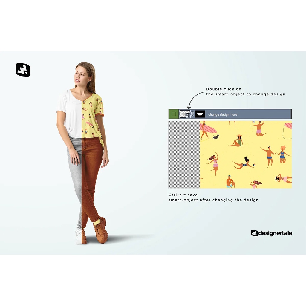 Casual Outfit With Female Model