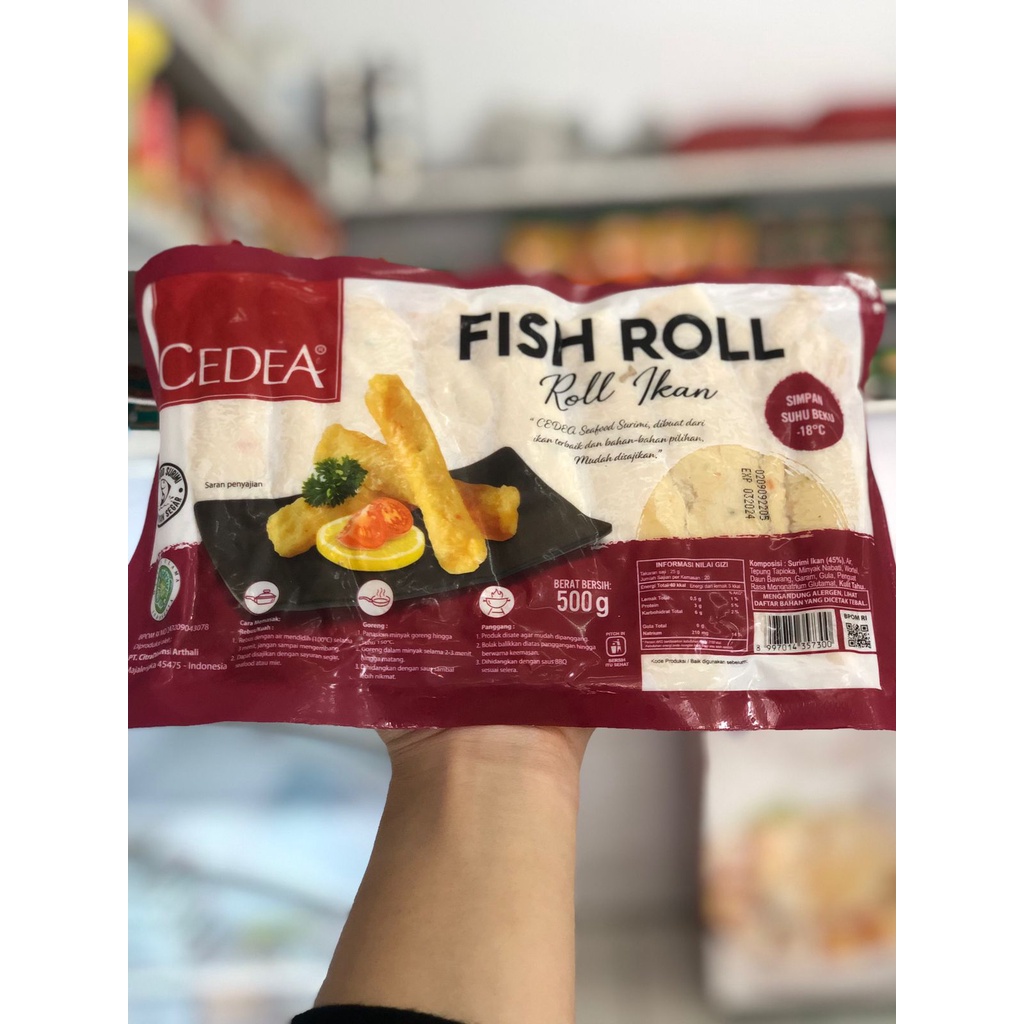 

Promo!! CEDEA FISH ROLL ORI 500 GR