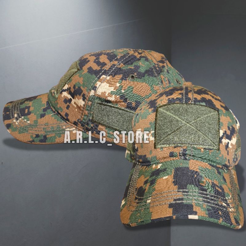 topi tactical army loreng marpat/topi baseball caps velcro army/topi bdu tactical loreng marpat