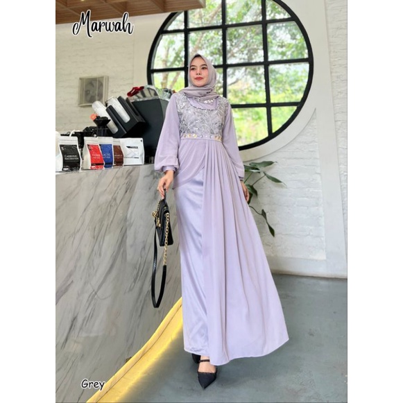 MARWAH gamis kondangan gamis pesta mewah bridemaids