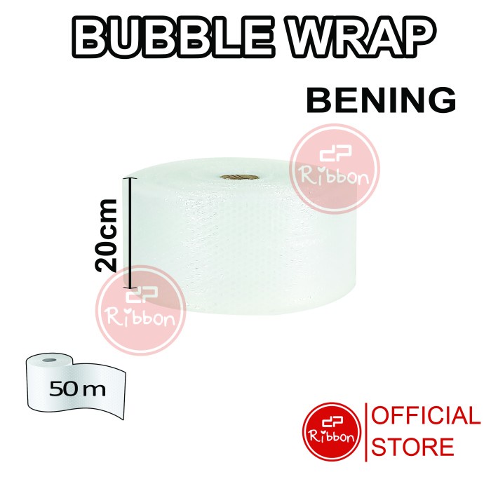 

BUBBLE WRAP BENING 20cm X 50m Bubble wraping Pack Bening Eceran Murah