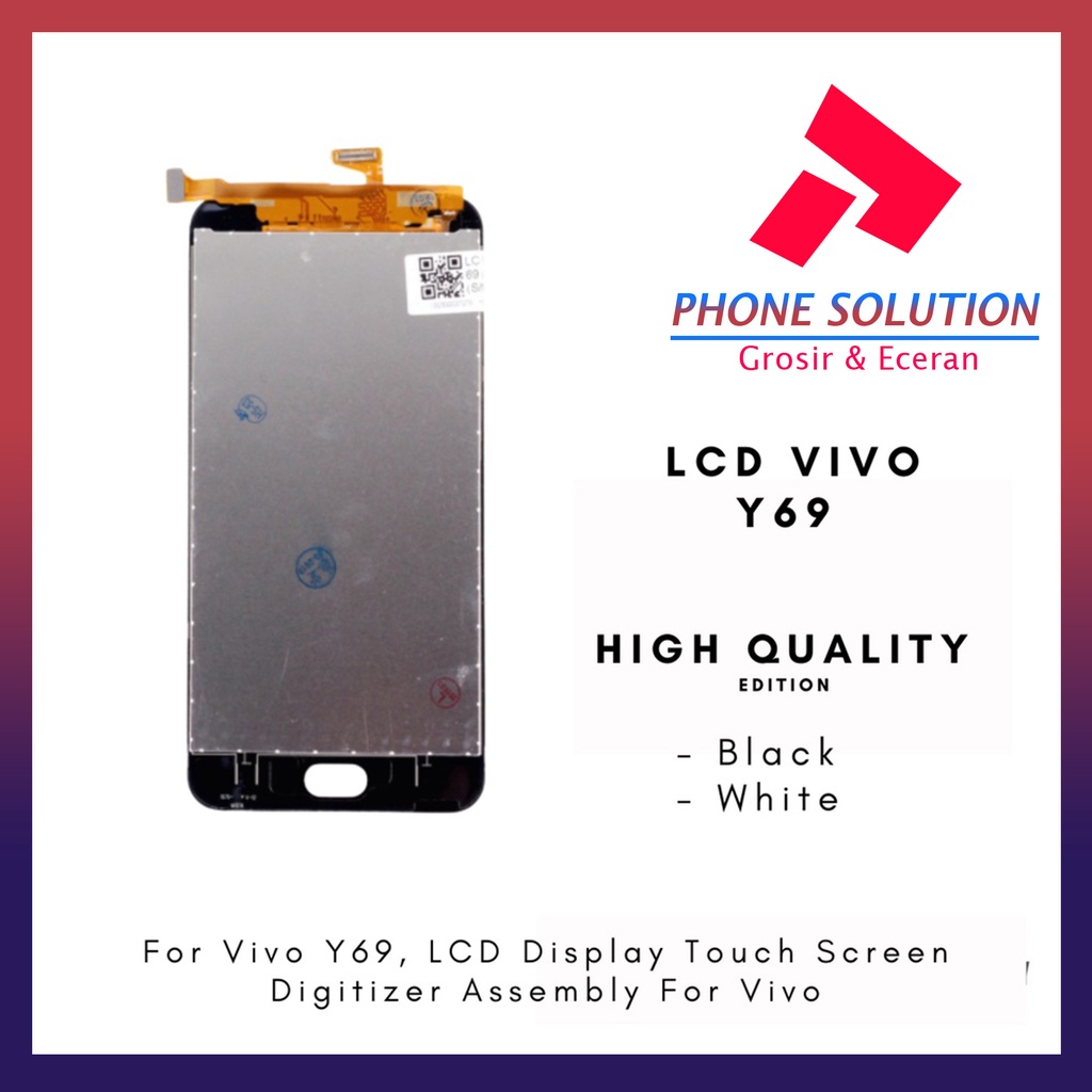 LCD Vivo Y69 ORIGINAL 100% Fullset Touchscreen // Supplier LCD Vivo - Garansi 1 Bulan