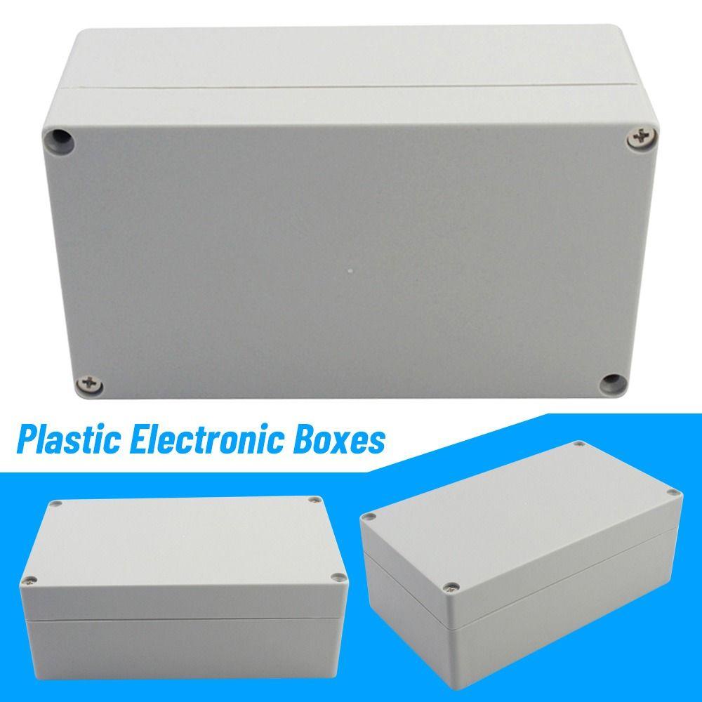 Solighter Kotak Proyek Elektronik Putih DIY Kualitas Tinggi Instrumen Modul Kasus