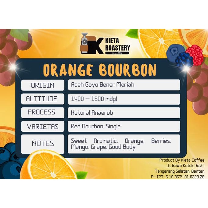

Discount Arabika Orange Bourbon 1000gr /KOPI RUBE/KOPI KAPAL API/KOPI SLB/KOPI PEJUANG/KOPI BUBUK