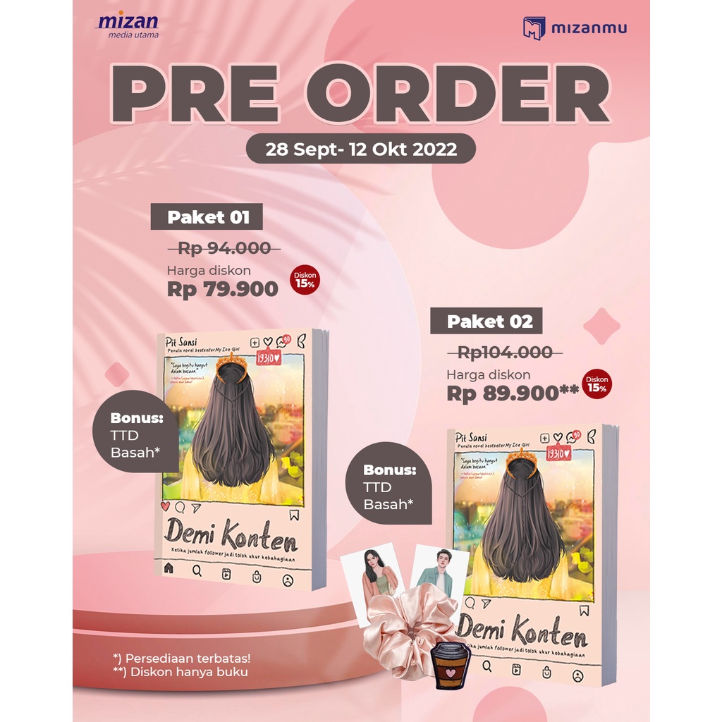 Demi Konten - EDISI TTD BASAH PIT SANSI