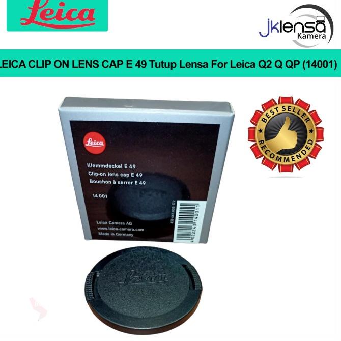Jual Leica Clip On Lens Cap E 49 Tutup Lensa For Leica Q2 Q Qp (14001