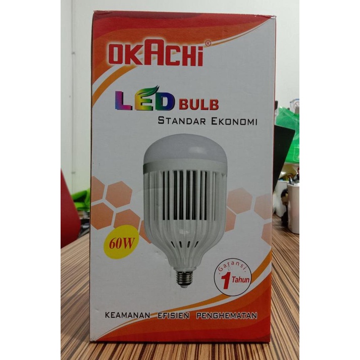 Lampu LED 60 Watt Bohlam Jumbo Super Terang - Lampu LED 60 Watt - Bohlam LED 60W