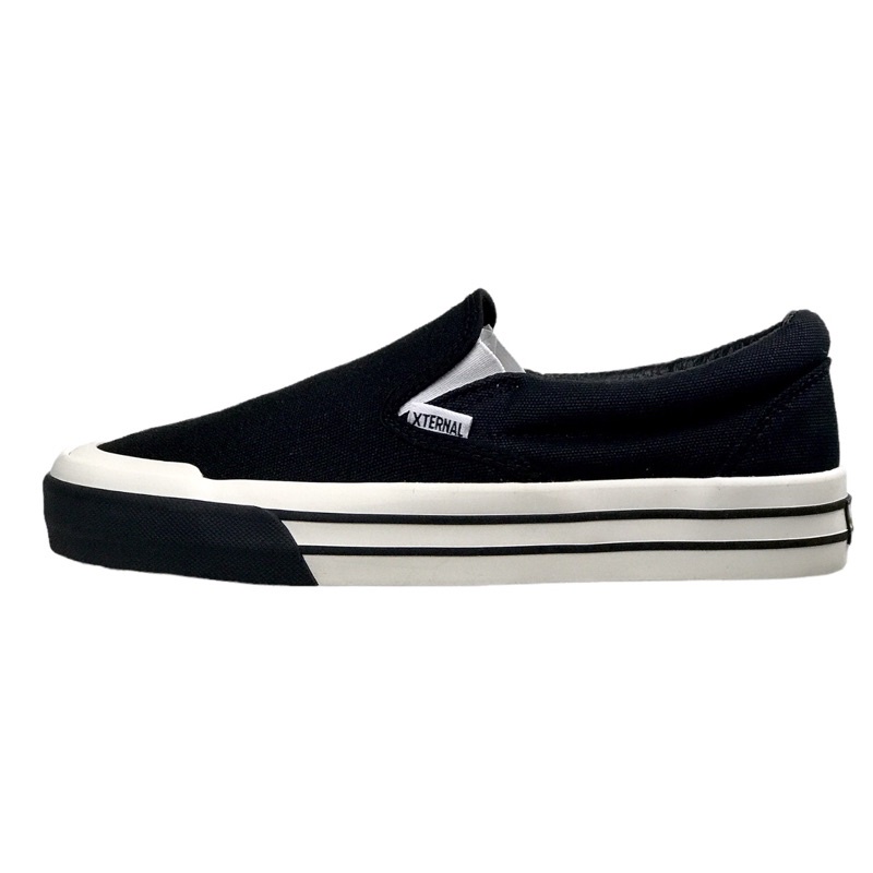 Sepatu XternalStepSure - Slip On Foerza Black Off Black CL