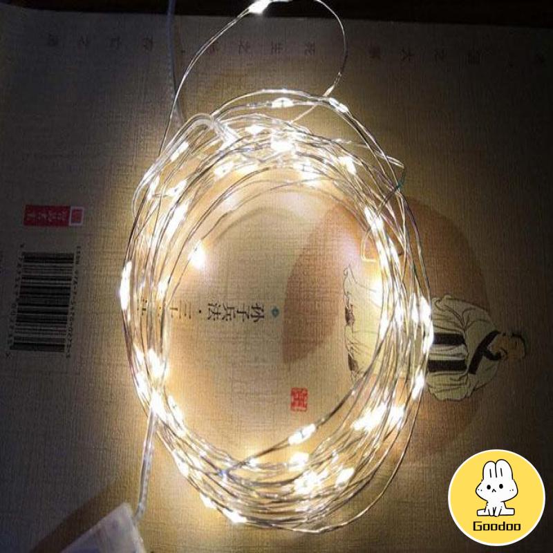 Lampu String Led 3m / 5m / 10m Anti Air Untuk Dekorasi Pesta Natal -Doo
