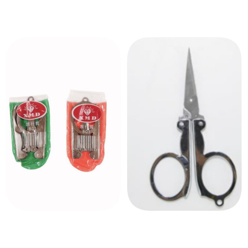 

Gunting Lipat Stainless Steel Klasik / Travel Scissor