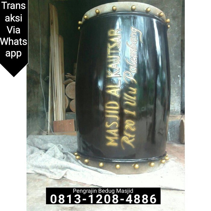( Bayar Setelah Bedug Sampai Di Lokasi Anda ) Bedug Masjid Besar Beduk Masjid Kayu Jati Kulit Sapi K