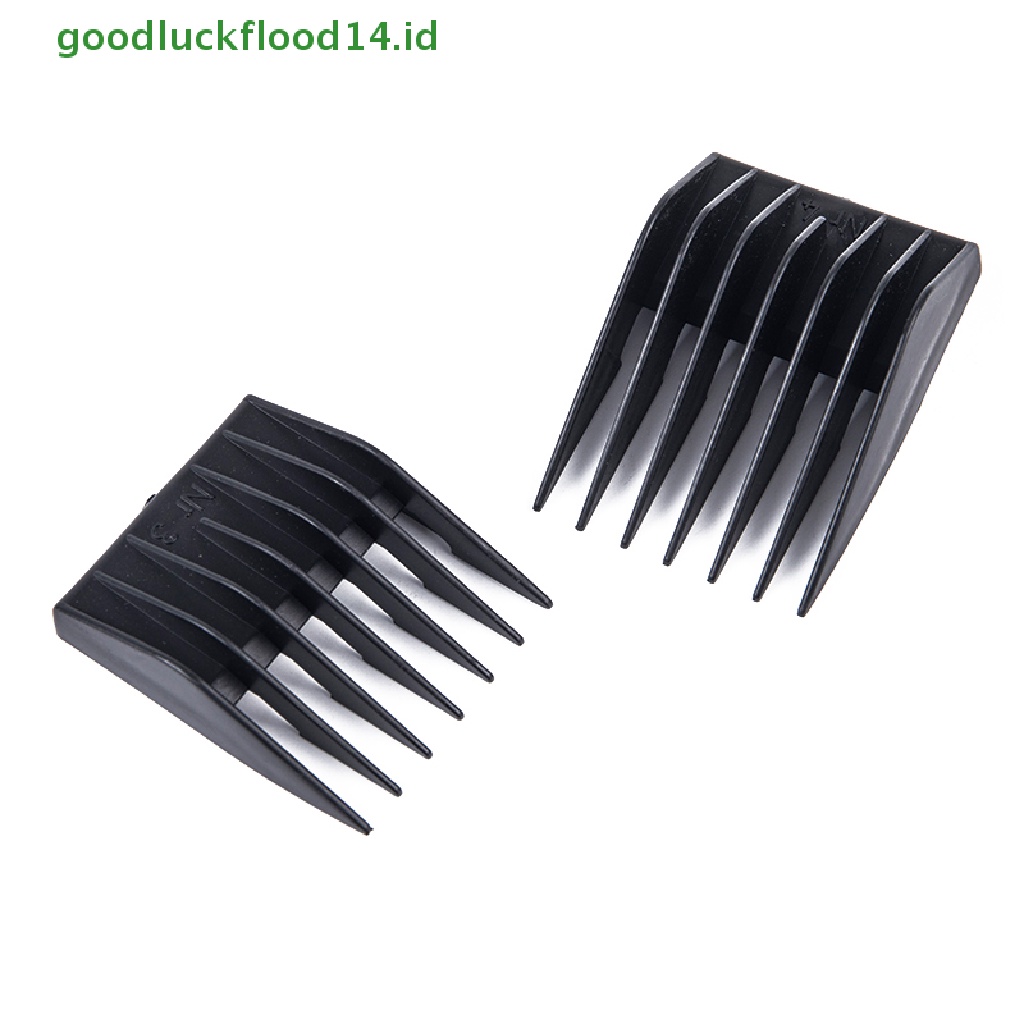 (GOOGFOUR) 4pcs / Set Sisir Panduan Pengganti Untuk Alat Cukur Rambut Seri 1400