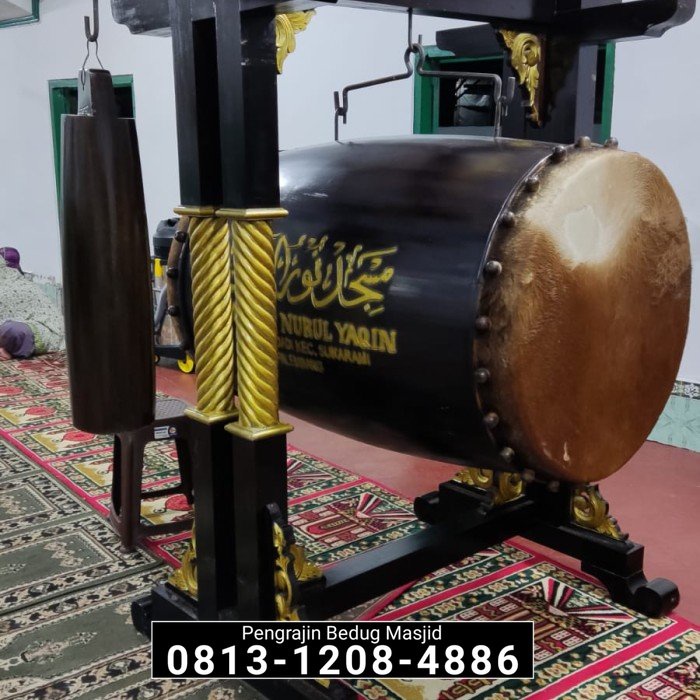 ( Bayar Setelah Besug Sampai Lokasi Anda ) Bedug Masjid Besar Beduk Masjid Kayu Jati Kulit Sapi Kuli