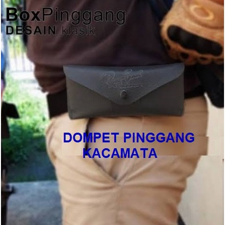 Super Terlaris Dompet Pinggang Kaca Mata/ Tempat Kacamata Ikat Pinggang BL/ Dompet Kacamata BL/Sarung Dompet Selip Kacamata Di Pinggang