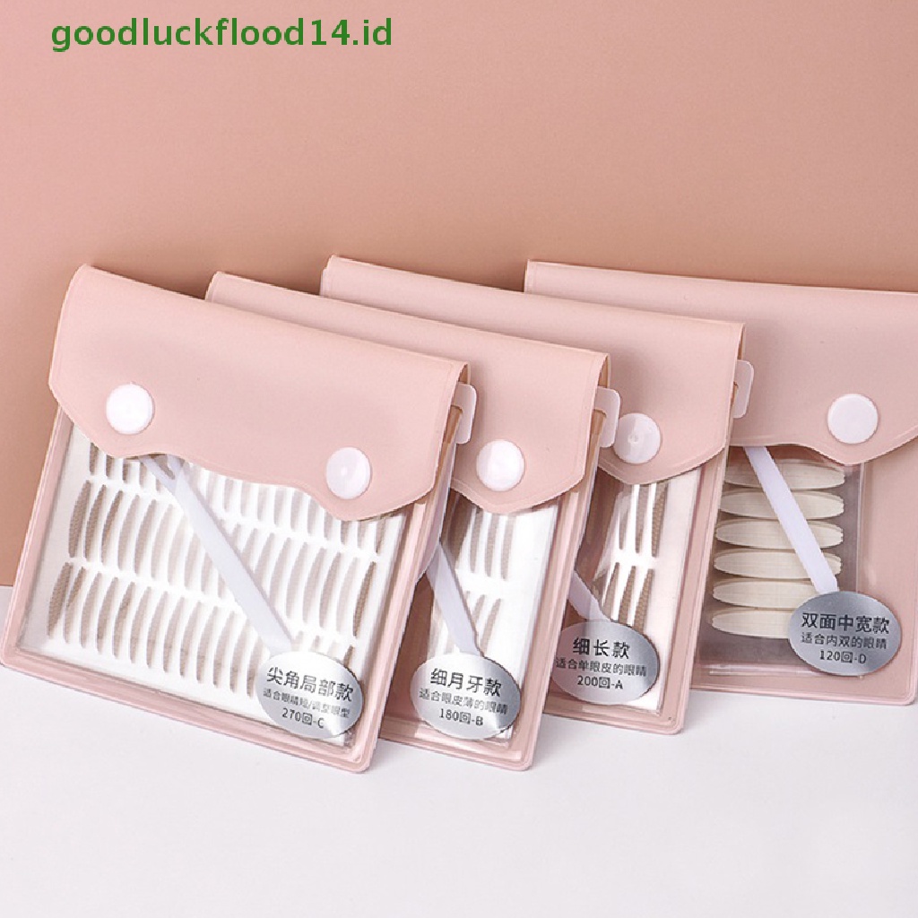 (GOOGFOUR) Stiker Lipatan Mata Invisible Untuk Makeup