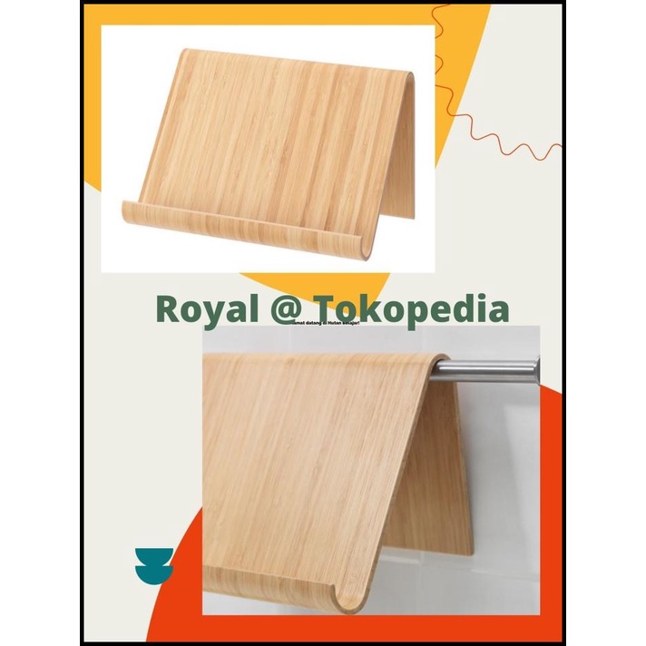 Ikvivalla Stand Tablet Bamboo Tablet Holder Stand
