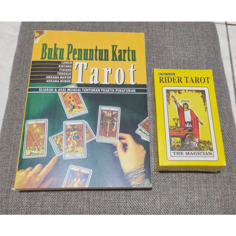 Buku Penuntun Kartu Tarot + Kartu Rider Waite