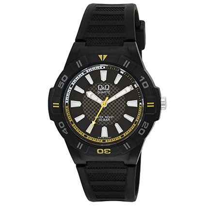 SALE Jam Tangan Pria Sporty Casual Rubber Analog Original Q&amp;Q QNQ QQ GW36 GW36J Series