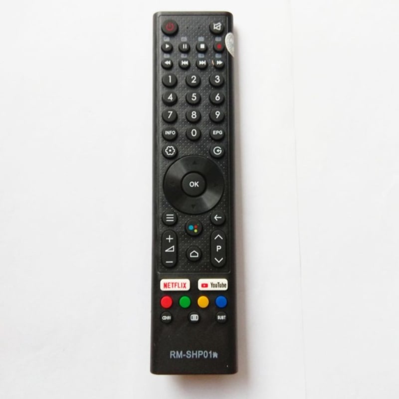 REMOT REMOTE SMART TV LED CHANGHONG / REALME ANDROID TV GRADE ORIGINAL Free Bubble