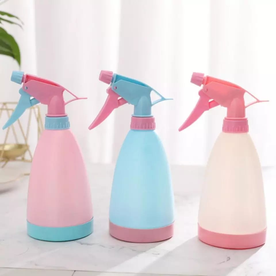 Botol Semprot 500ml / Sprayer Semprotan Burung Tanaman Hewan Kaca / Bottle Trigger Candy Color Serbaguna