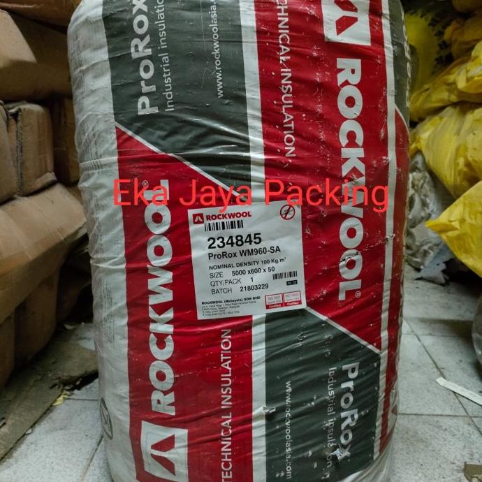 

Rockwool Wire Blanket 50mm ( Ada Kawat Density 100 KG )