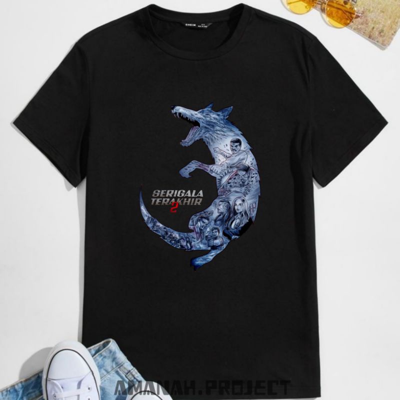 T-SHIRT DISTRO PRIA SERIGALA TERAKHIR