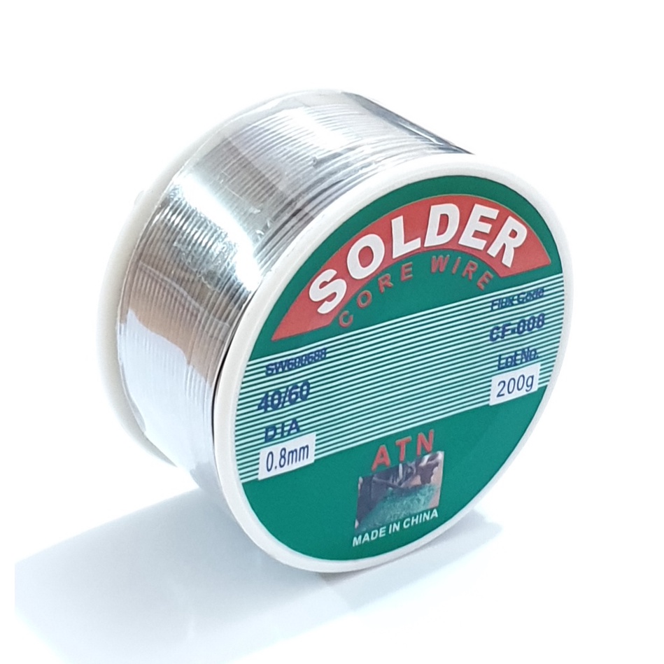 Timah Solder ATN 0,8mm 200 Gram 0,2Kg 1/5Kg