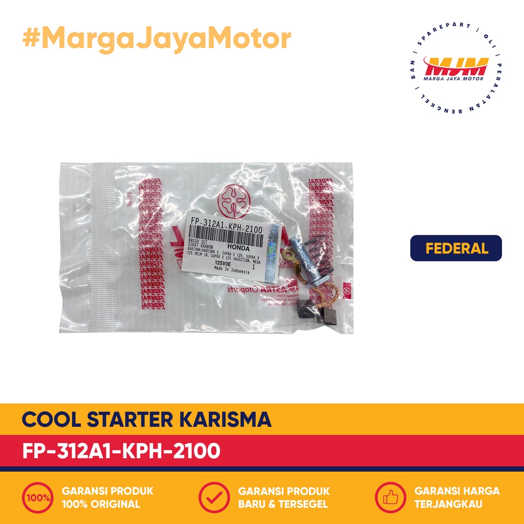 Arang Starter Cool Starter Karisma Supra X 125 Federal