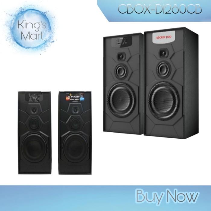 CBOX D1280CB DIGITAL USB BLUETOOTH/SPEAKER AKTIF SHARP CBOX-D1280CB