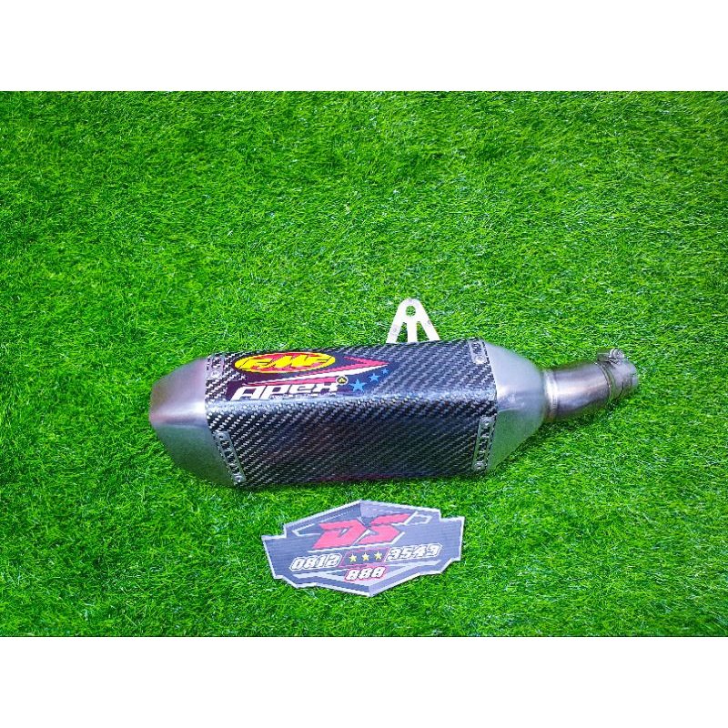 KNALPOT FMF APEX CARBON ORIGINAL bisa utk klx 250 dtracker