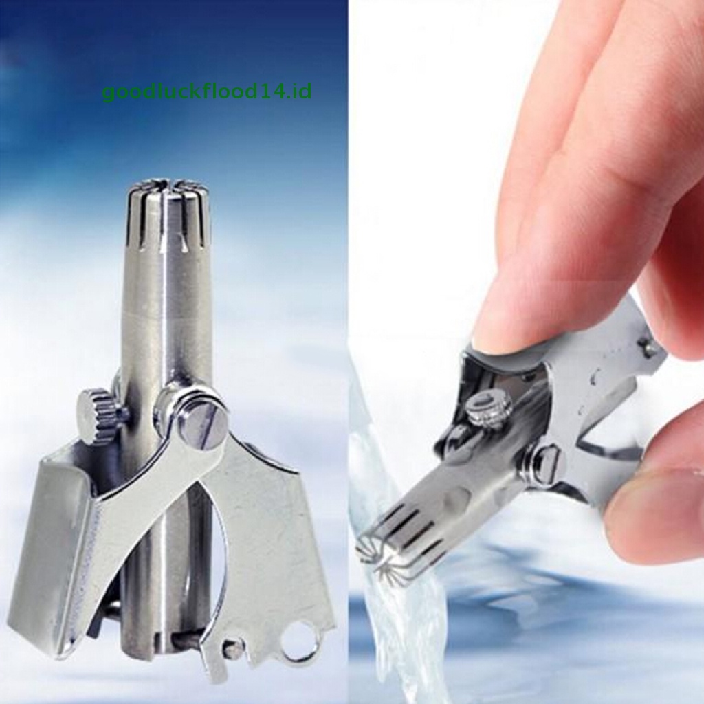 (GOOGFOUR) Alat Cukur Bulu Hidung / Telinga Manual Bahan Stainless Steel T30 WF