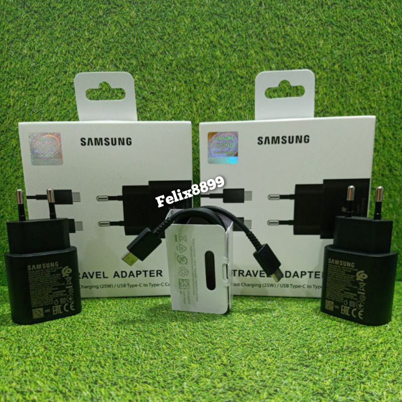 Charger Adaptor Samsung M23 M33 M34 M53 M54 A33 A34 A53 A54 A73 5G 4G A80 A70 A72 25 Watt 25W 45W 45 Watt Super Fast charging USB C To C