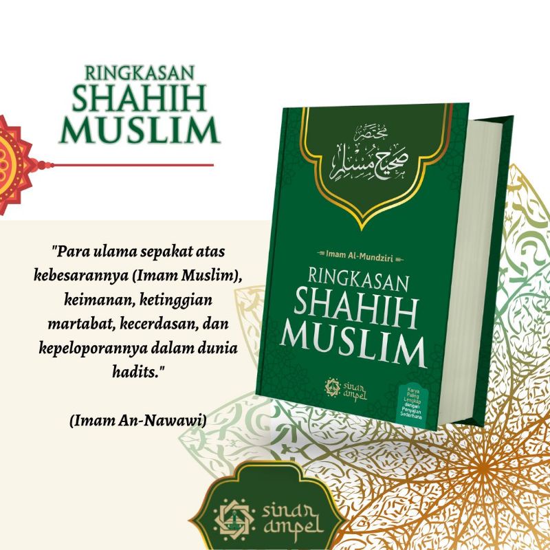 RINGKASAN SHAHIH MUSLIM HARD COVER REGULER