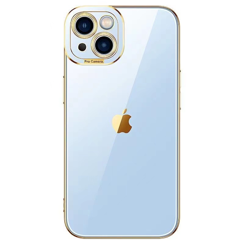 IPHONE Film Lensa Mandiri Casing Ponsel Electroplating Berkualitas Tinggi Iphone11 12 13 14 Pro MAX Plus X XS MAX XR 7 8 Plus SE 2020 Case Cover