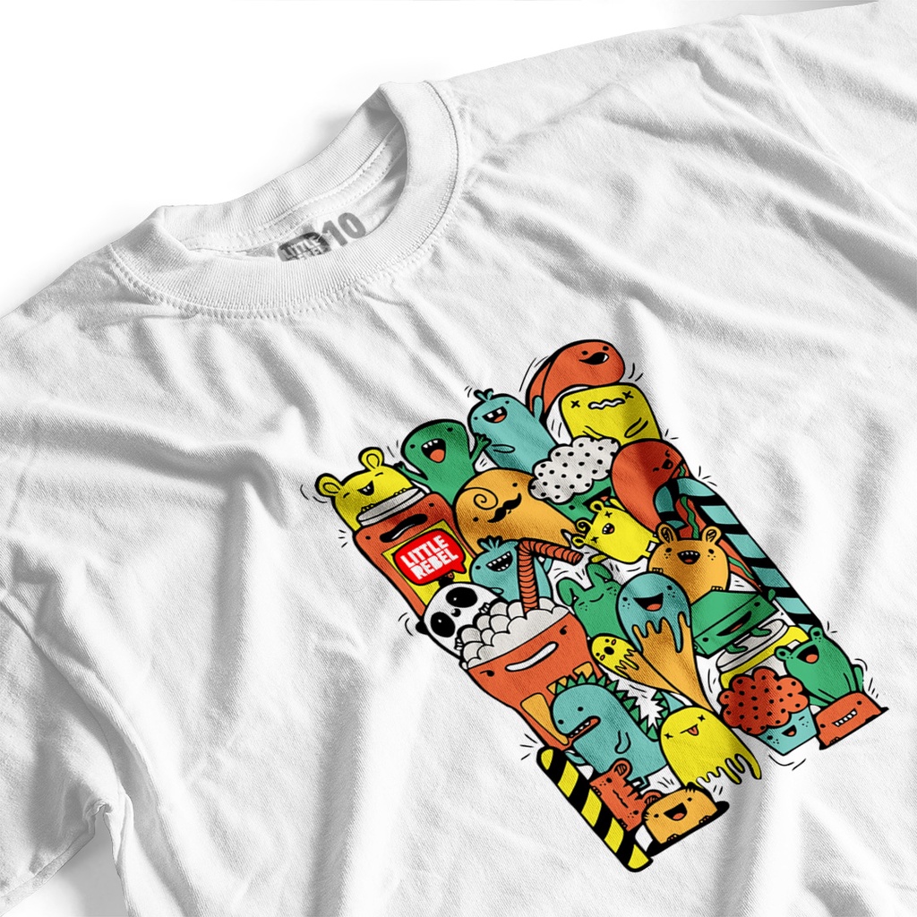 Littlerebel Kaos Anak Laki-Laki Cheers Up Umur 7 - 12 tahun