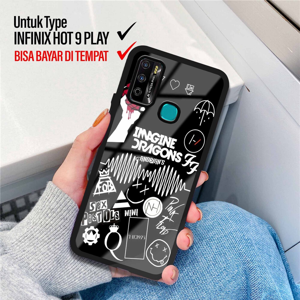 Case Infinix Hot 9 Play - Hardcase Glossy Infinix Hot 9 Play - Silikon Infinix Hot 9 Play - Kesing I