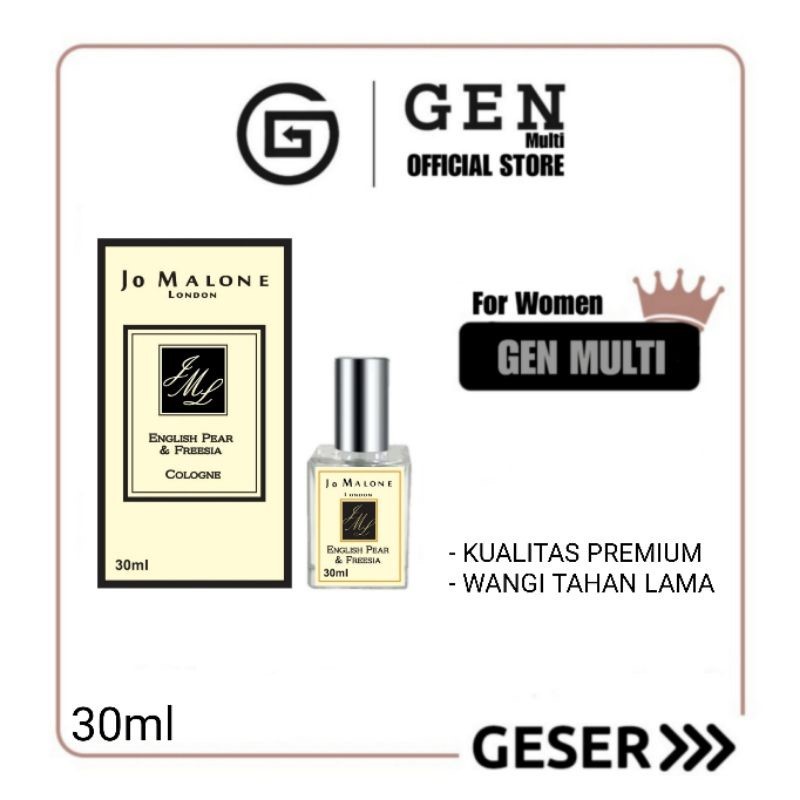 GEN - Parfum Jo Malone English Pear 30ml Premium / Parfum Jo Malone 30ml Best Seller / Parfum Women English Pear &amp; Freesia