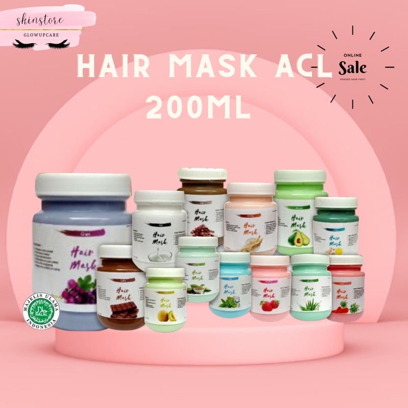 [READY] HAIR MASK ALA SALON MASKER RAMBUT BPOM By ACL