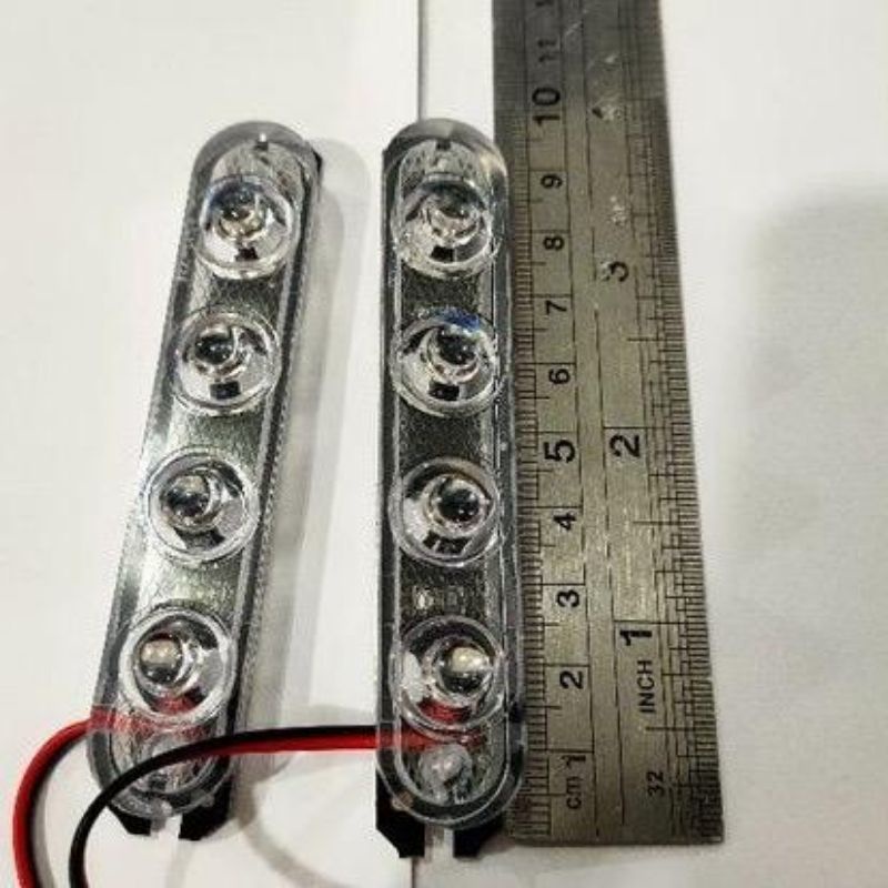 Lampu kedip blitz 4 mata 5 mata 6 mata led motor mobil