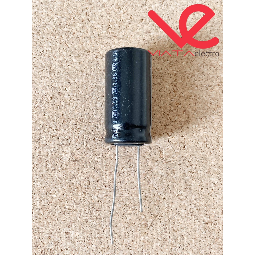 KAPASITOR ELCO 470UF 100V (1 BUAH) KAPASITOR CAPACITOR ELKO KAPASITOR 470 UF 100 V